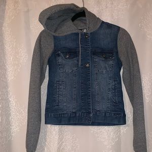 Jean Hoodie Jacket